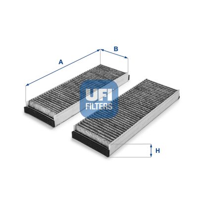 5415300 UFI Фильтр, воздух во внутренном пространстве