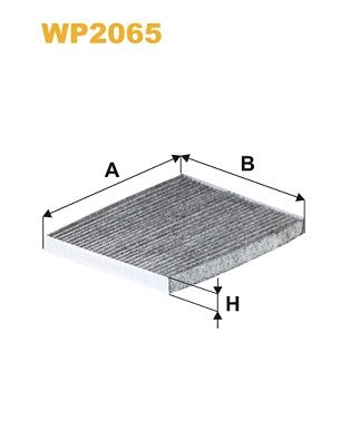 WP2065 WIX FILTERS Фильтр, воздух во внутренном пространстве