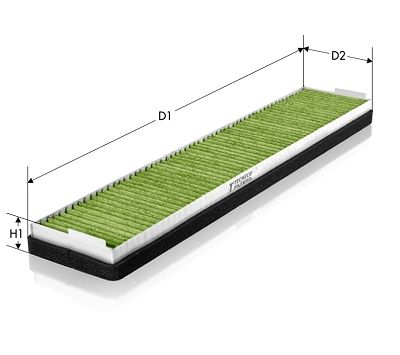 CKA9545 TECNECO FILTERS Фильтр, воздух во внутренном пространстве