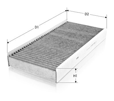 CK1265C TECNECO FILTERS Фильтр, воздух во внутренном пространстве