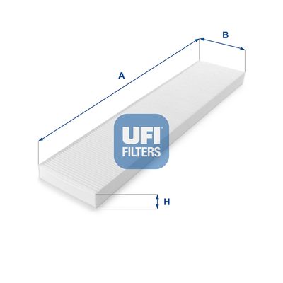 5301700 UFI Фильтр, воздух во внутренном пространстве