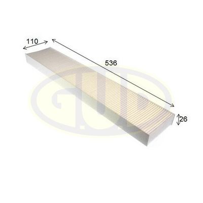 GCF5480 G.U.D. Фильтр, воздух во внутренном пространстве