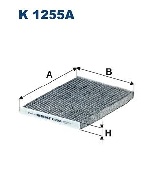 K1255A FILTRON Фильтр, воздух во внутренном пространстве