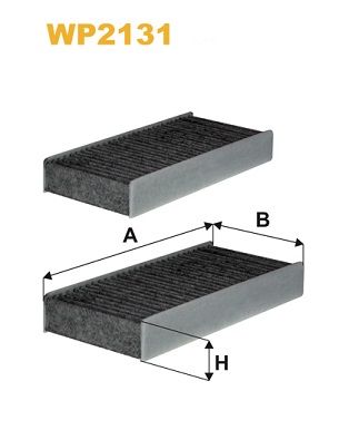 WP2131 WIX FILTERS Фильтр, воздух во внутренном пространстве