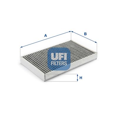 5415500 UFI Фильтр, воздух во внутренном пространстве