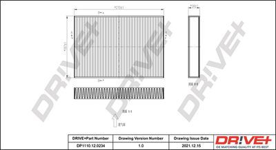 DP1110120234 Dr!ve+ Фильтр, воздух во внутренном пространстве