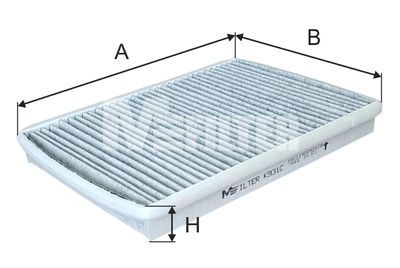 K931C MFILTER Фильтр, воздух во внутренном пространстве