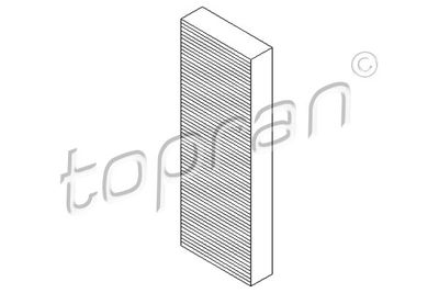 110547 TOPRAN Фильтр, воздух во внутренном пространстве