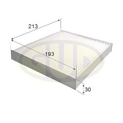 GCF1919 G.U.D. Фильтр, воздух во внутренном пространстве