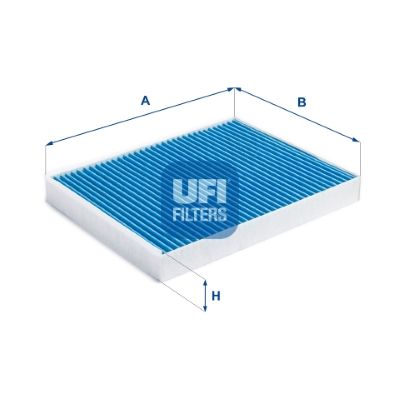 3414800 UFI Фильтр, воздух во внутренном пространстве