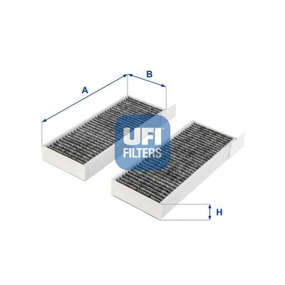 5425400 UFI Фильтр, воздух во внутренном пространстве