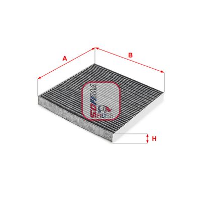 S4288CA SOFIMA Фильтр, воздух во внутренном пространстве