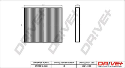 DP1110120380 Dr!ve+ Фильтр, воздух во внутренном пространстве