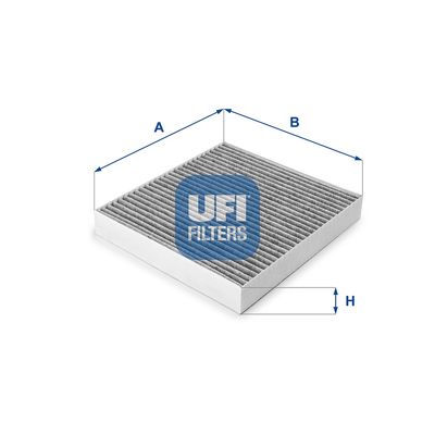 5415000 UFI Фильтр, воздух во внутренном пространстве