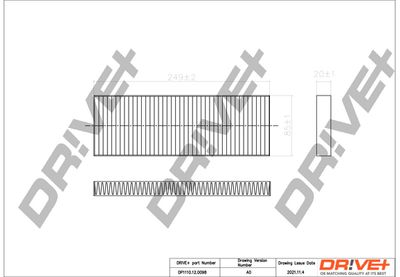 DP1110120098 Dr!ve+ Фильтр, воздух во внутренном пространстве