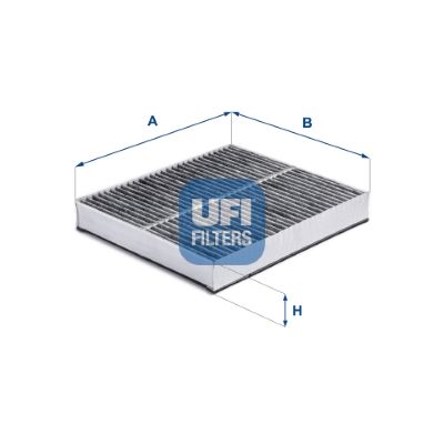 5432000 UFI Фильтр, воздух во внутренном пространстве