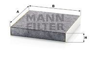 CUK20006 MANN-FILTER Фильтр, воздух во внутренном пространстве