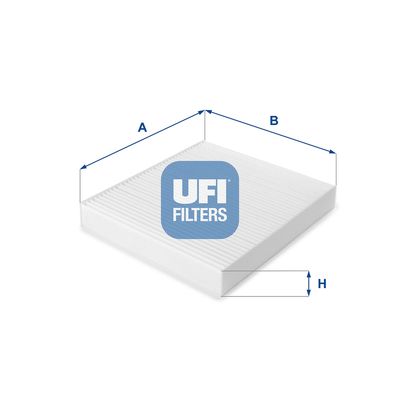 5303500 UFI Фильтр, воздух во внутренном пространстве