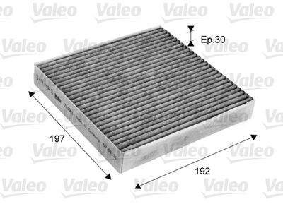 715681 VALEO Фильтр, воздух во внутренном пространстве