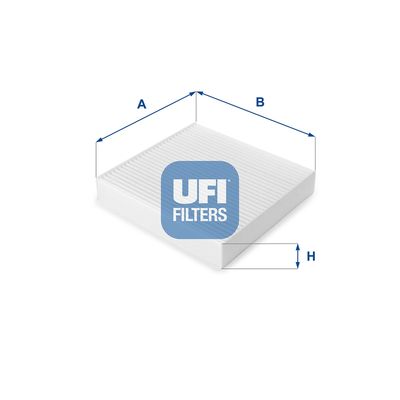 5310900 UFI Фильтр, воздух во внутренном пространстве