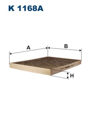 K1168A FILTRON Фильтр, воздух во внутренном пространстве