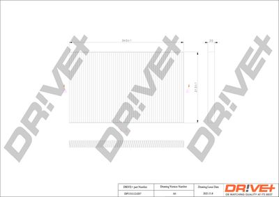 DP1110120207 Dr!ve+ Фильтр, воздух во внутренном пространстве