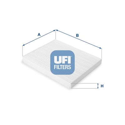 5319100 UFI Фильтр, воздух во внутренном пространстве