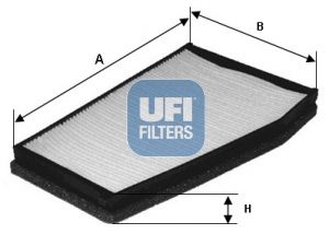 5313300 UFI Фильтр, воздух во внутренном пространстве