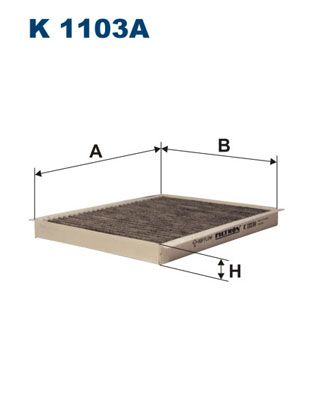 K1103A FILTRON Фильтр, воздух во внутренном пространстве