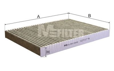 K910C MFILTER Фильтр, воздух во внутренном пространстве