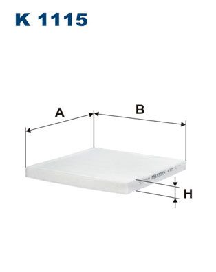 K1115 FILTRON Фильтр, воздух во внутренном пространстве