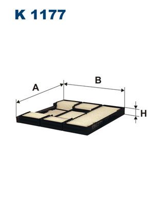 K1177 FILTRON Фильтр, воздух во внутренном пространстве
