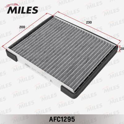 AFC1295 MILES Фильтр, воздух во внутренном пространстве