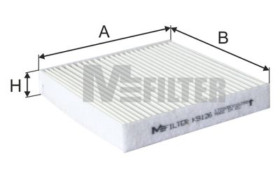 K9126 MFILTER Фильтр, воздух во внутренном пространстве