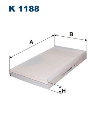 K1188 FILTRON Фильтр, воздух во внутренном пространстве