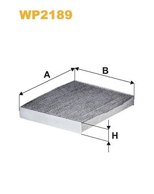 WP2189 WIX FILTERS Фильтр, воздух во внутренном пространстве