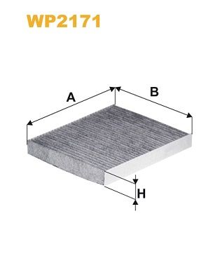 WP2171 WIX FILTERS Фильтр, воздух во внутренном пространстве