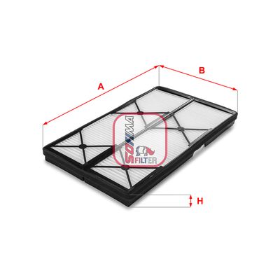 S3114C SOFIMA Фильтр, воздух во внутренном пространстве