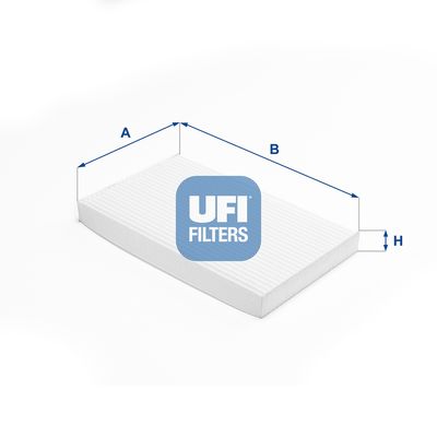 5338800 UFI Фильтр, воздух во внутренном пространстве