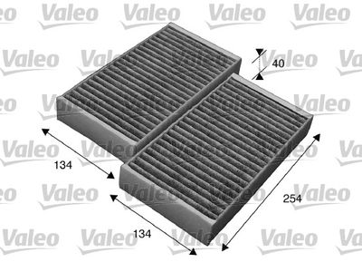 715544 VALEO Фильтр, воздух во внутренном пространстве