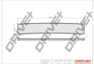 DP1110120023 Dr!ve+ Фильтр, воздух во внутренном пространстве