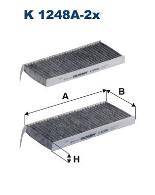 K1248A2x FILTRON Фильтр, воздух во внутренном пространстве