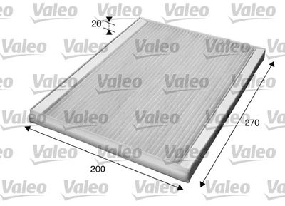 715609 VALEO Фильтр, воздух во внутренном пространстве