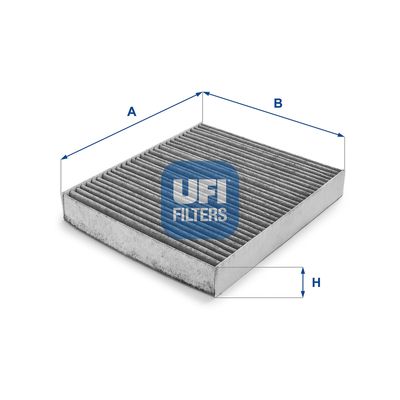 5413600 UFI Фильтр, воздух во внутренном пространстве