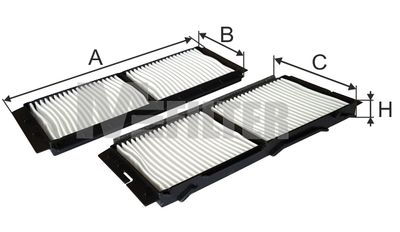 K91582 MFILTER Фильтр, воздух во внутренном пространстве