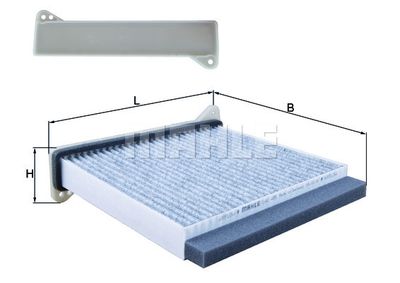 LAK485 MAHLE Фильтр, воздух во внутренном пространстве