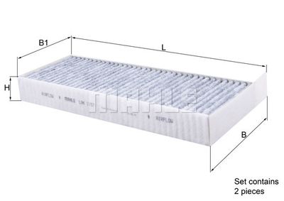 LAK1157S KNECHT Фильтр, воздух во внутренном пространстве