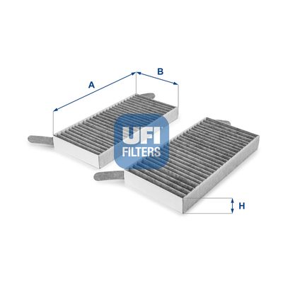 5417300 UFI Фильтр, воздух во внутренном пространстве