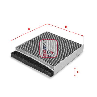 S4126CA SOFIMA Фильтр, воздух во внутренном пространстве