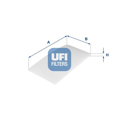 5332200 UFI Фильтр, воздух во внутренном пространстве